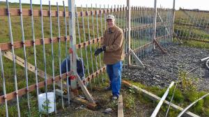 Tower Fence Repair