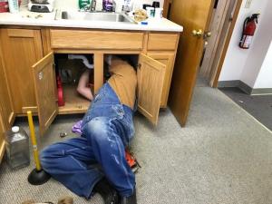 Fixing the studio sink