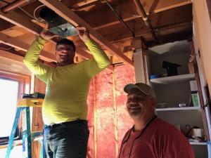 Brown House Bathroom