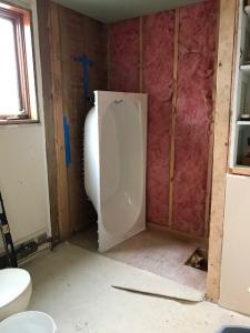 Brown House Bathroom