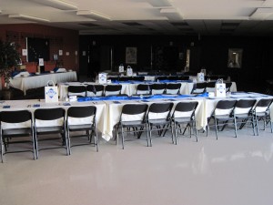 All set up for salmon.   