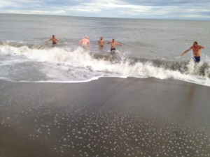 Minnesota Polar Bear Swim.   