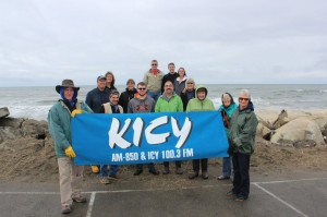 Gathering for the parade.            