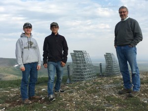 On top of Anvil Mountain.          