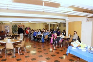 A really good crowd.   